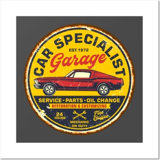 Car Specialist Posters and Art